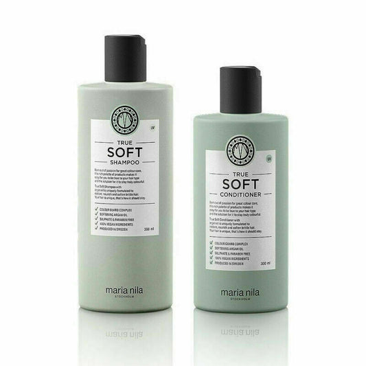 Maria Nila True Soft Shampoo and Conditioner Set (350/300ml)